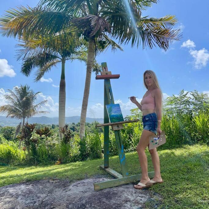 Swim & Paint Art Retreat Apartment Las Piedras Luaran gambar